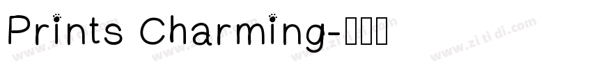 Prints Charming字体转换
